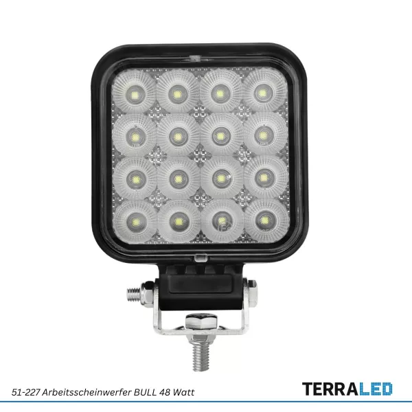 LED Zusatzscheinwerfer BULL 48 Watt 9-32V 3840 Lumen